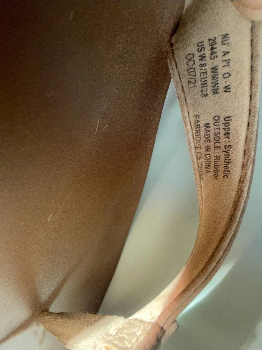 Olukai Womens Nu A Pi O Warm Taupe Flip Flop Sandal